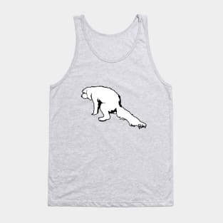 Squatting Doodle Tank Top